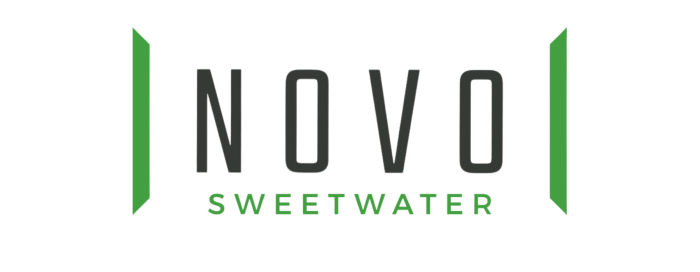 the logo for novo sweetwater at The Novo Sweetwater